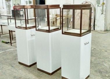 Luxury Custom Glass Display Cases / Museum Display Cabinets Ukryte światła paskowe