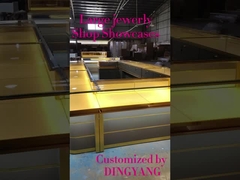 Profesjonalne biżuterii wyświetlanie przypadków projektowania i niestandardowej fabryki