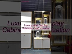 Współczesny stojak wystawienniczy biżuterii MDF / szafa wystawiennicza biżuterii